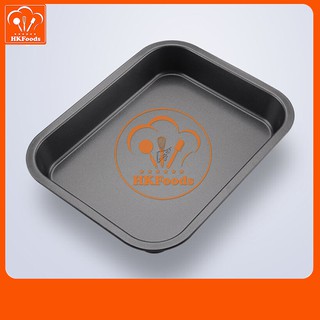 Khuôn chống dính hình chữ nhật dùng nướng bánh 28x22cm