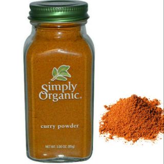 Bột cà ri hữu cơ Simply organic 85g