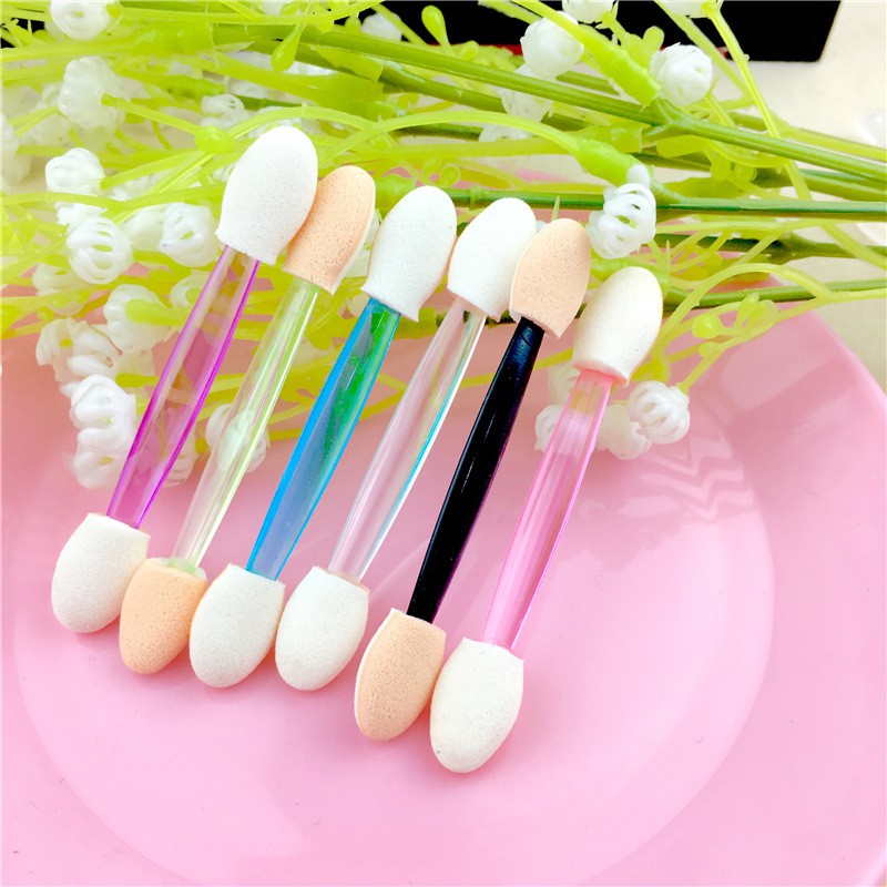 Sét 10 cọ tán phấn mắt siêu tiện dụng ROSE196 (B15)