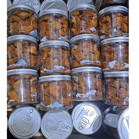 KHÔ BÒ CỤC VIÊN LON PET 250GR