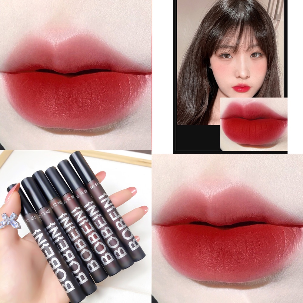 Son Môi Dưỡng Ẩm Chống Nước Lâu Phai Phong Cách retro Thời Trang Dành Cho Nữ