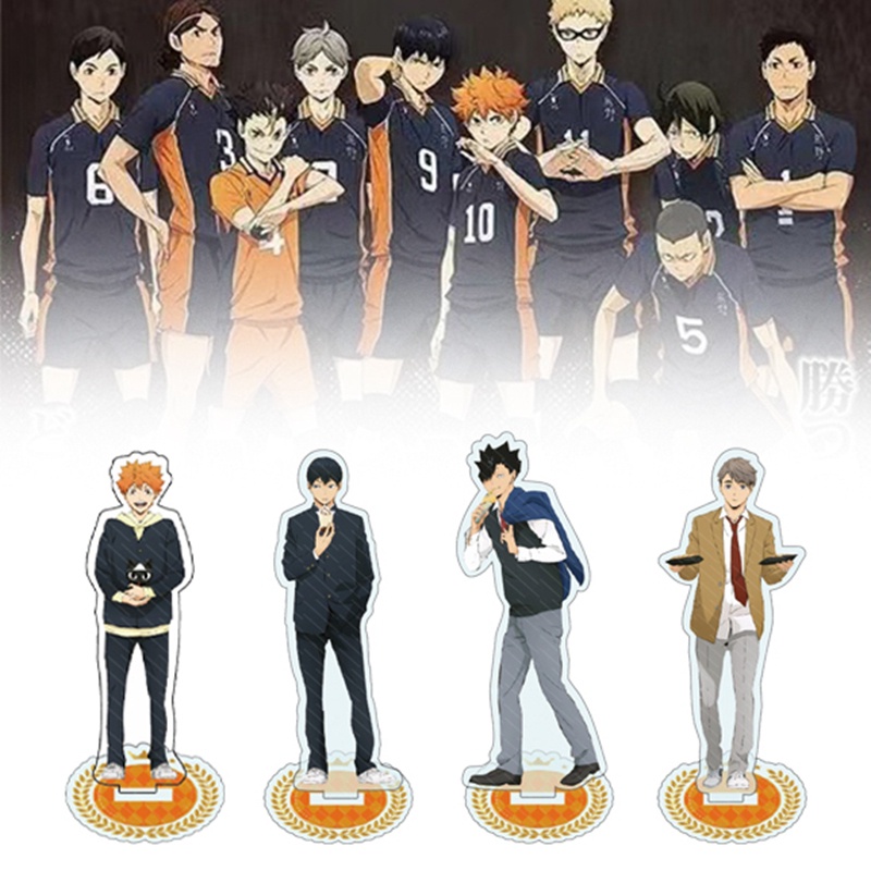 Songping Haikyuu! Giá Đỡ Đồ trang trí Nhân Vật Hinata Syou Oikawa Tooru Kozume Kenma Bằng Acrylic