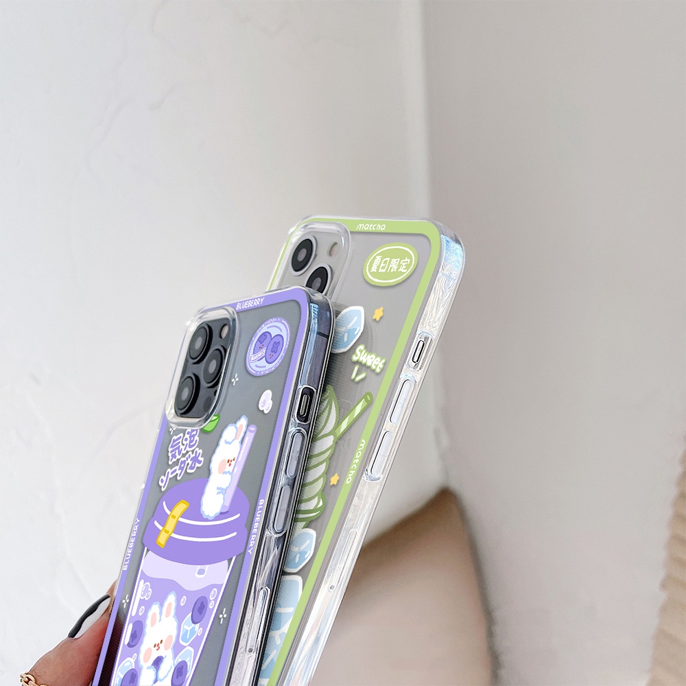 Ốp Điện Thoại Tpu Mềm Chống Sốc In Hình Dễ Thương Cho iPhone 11 12 13 pro max XS X XR XSMax 7 8 6 6s plus 5 4 SE 2020