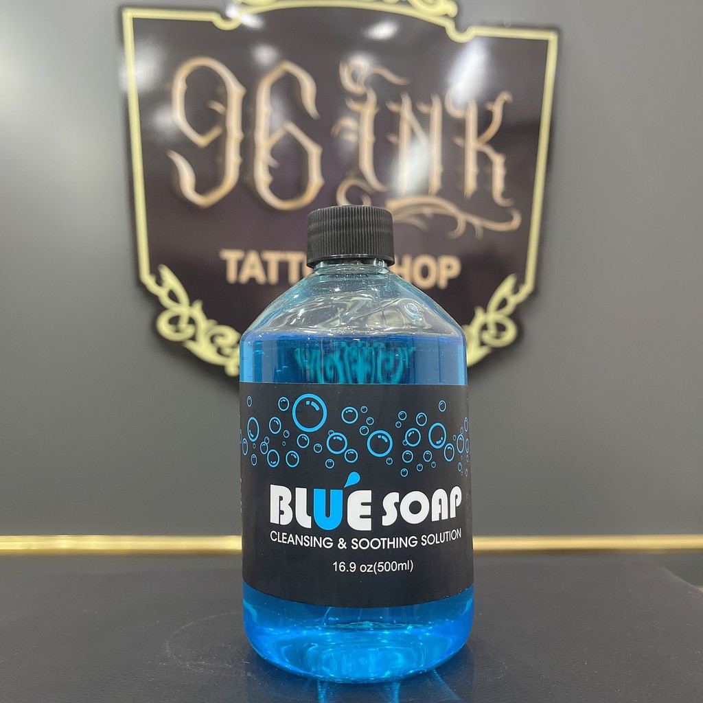 Bluesoap chính hãng USA  lau mực vệ sinh hình xăm