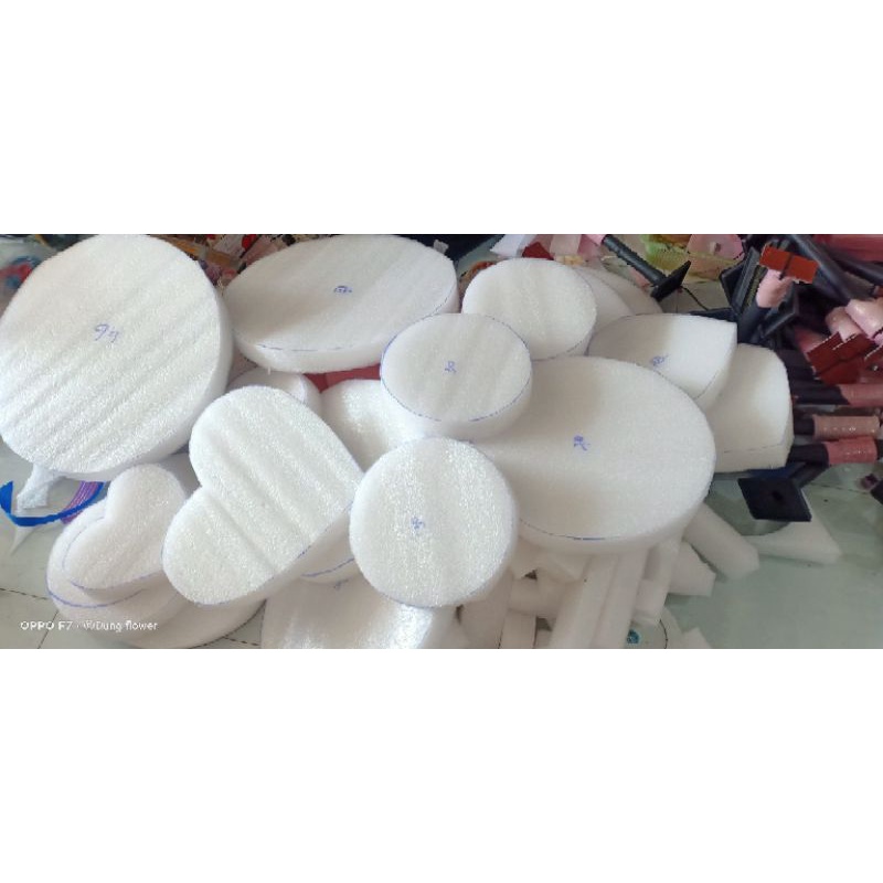 Phôi xốp cắm hoa lụa, hoa khô, hoa sáp.size 20b giá chỉ từ 4k