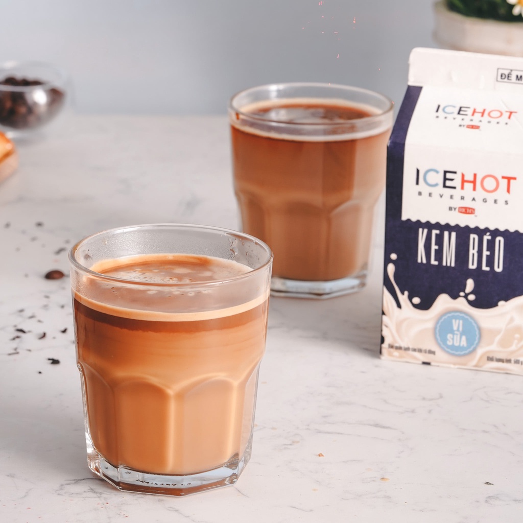 Kem béo thực vật Ice (Ice Lùn) hộp 454gr. Hàng công ty có sẵn. Giao hàng ngay