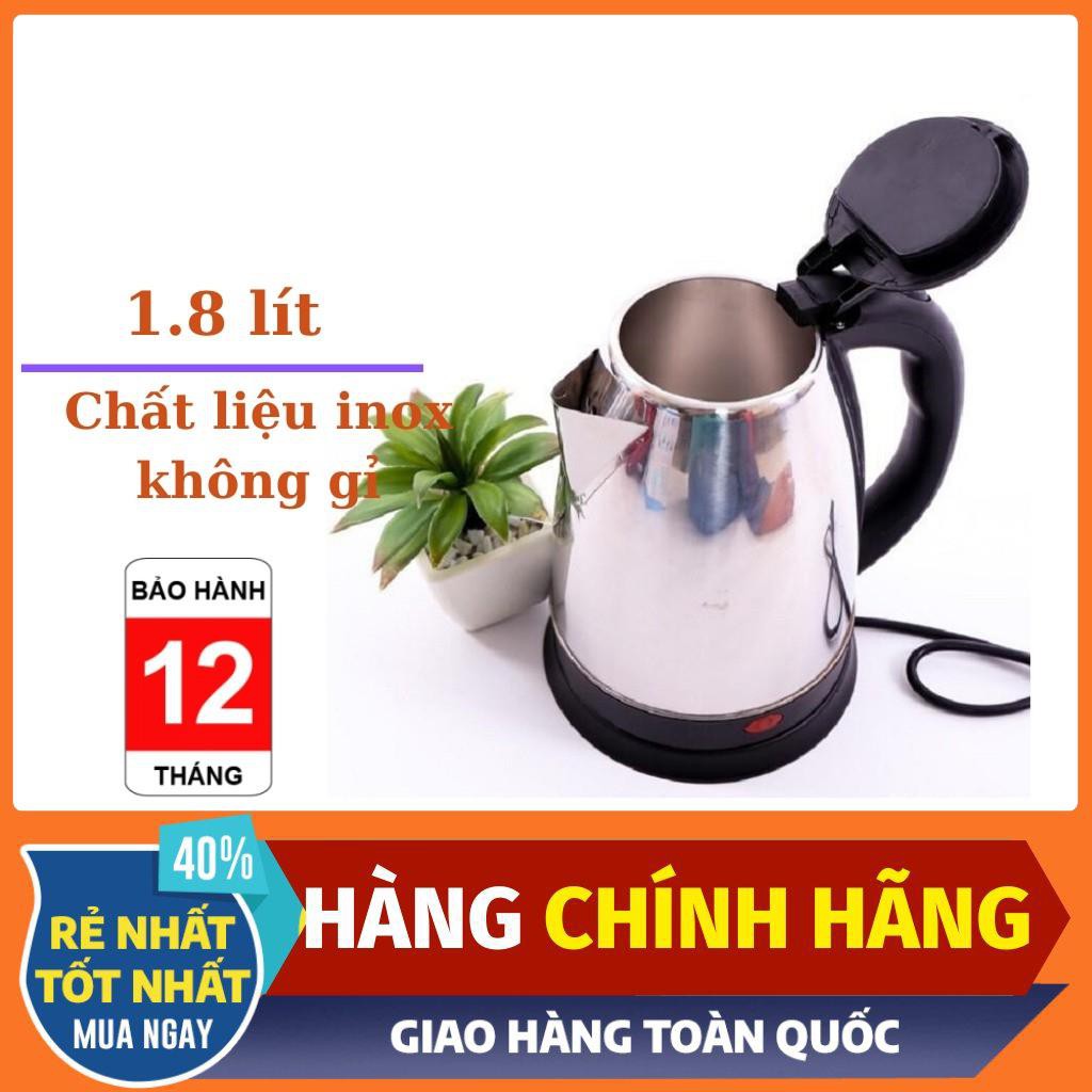 Ấm siêu tốc Electric inox 1.8L