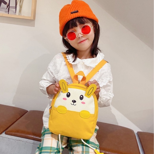 [20++ mẫu] Balo cho bé ,Ba lô mẫu giáo nhà trẻ lớp lá lớp mầm họa tiết VOI CUTE siêu dễ thương cho bé