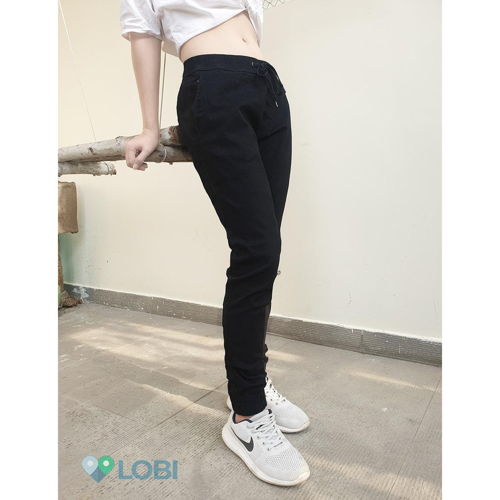 Quần jogger đen nữ ⭐FREESHIP⭐Quần ống bó nữ kaki đen vải xịn loại 1 co giãn, lên phom cực đẹp | BigBuy360 - bigbuy360.vn