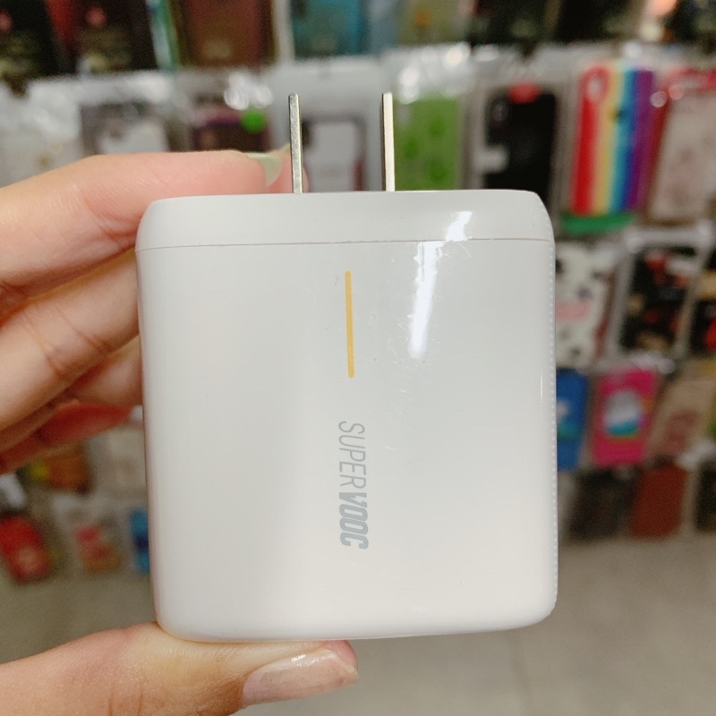 Bộ sạc 65w siêu nhanh Realme Oppo Super Vooc Type C đủ tem hộp