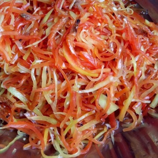 Gỏi đu đủ Mắm tép chua mắm tôm chua