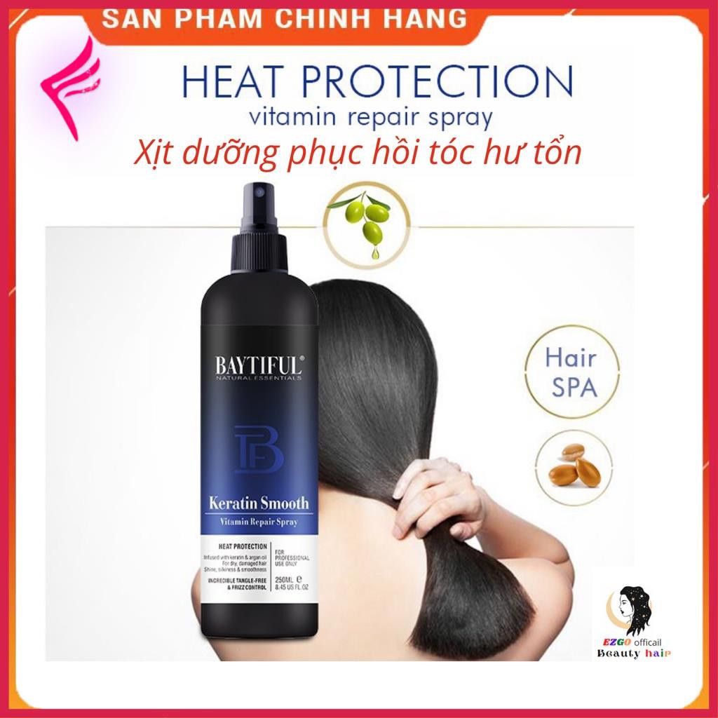 Xịt dưỡng tóc collagen xịt tóc keratin sịt dưỡng tóc chăm sóc tóc nhuộm uốn tinh chất dưỡng tóc Vitamin