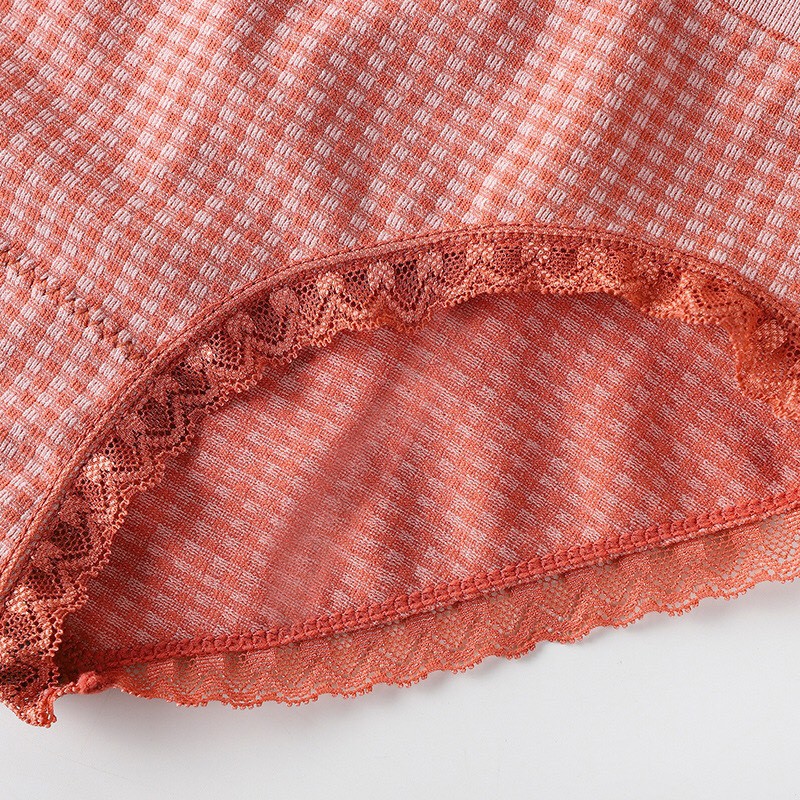 Combo Quần Lót Nữ Cotton Dệt Kim Kẻ Caro Cực Đẹp Giãn 4 Chiều Thấm Hút Tốt Hieu Store24h - 609