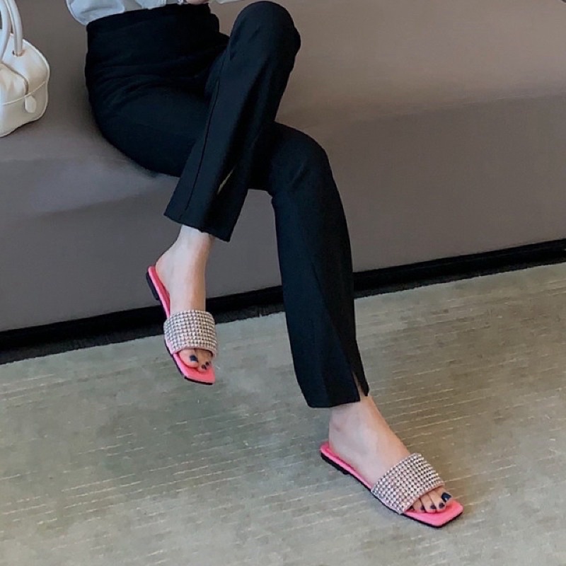 Dép bản xoàn đế bệt Alexsanderwal  xoàn cực sáng chuẩn xịn từ phom đến chất f1 hót quanh năm