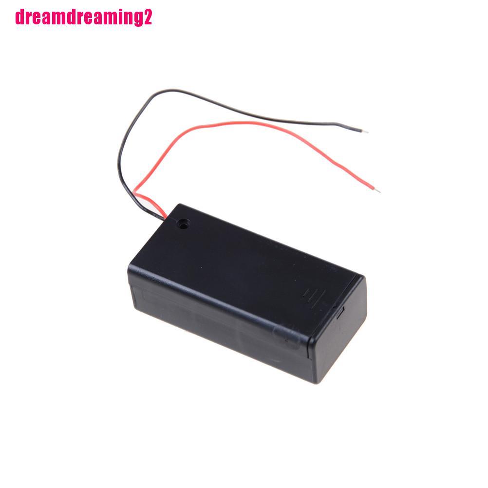 Hộp Pin 1 9v Có Công Tắc Bật / Tắt