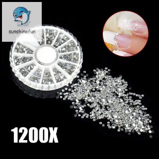Hộp 1200 Hạt Đá Đính Móng Nghệ Thuật