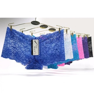 Bộ 6 Quần lót nữ ren xuyên thấu boxer - Đồ lót sexy quyến rũ cao cấp