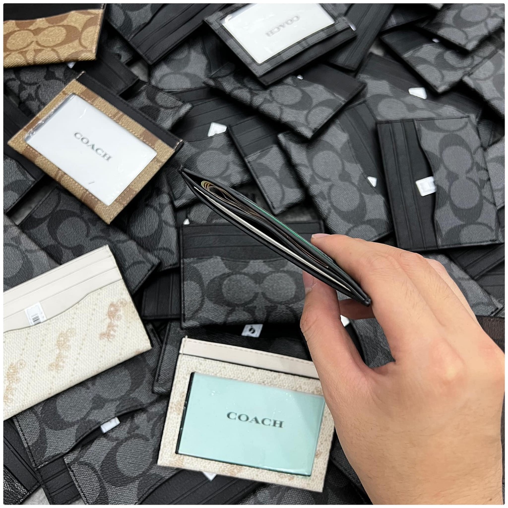 ví đựng thẻ Card holder COACH