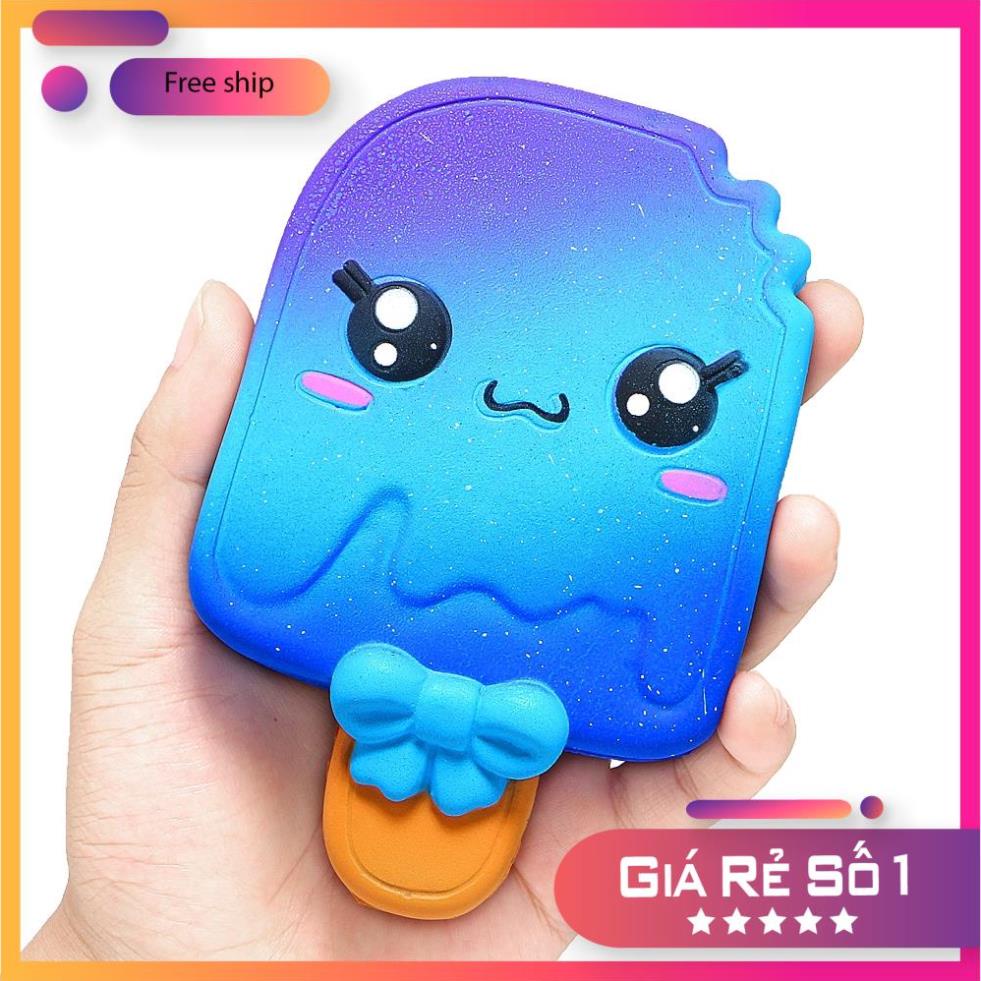 Đồ chơi nắm bóp Squishy hình que kem nhiều màu xinh xắn