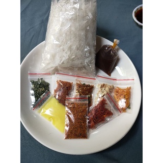 Bánh tráng me bơ full topping 150g