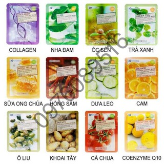 Mặt nạ 3d foodaholic hàn quốc 10 miếng/gó