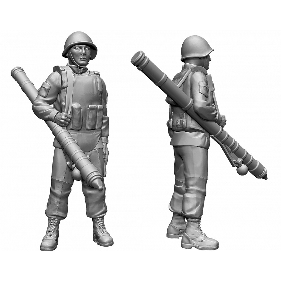 Mô hình quân sự Lính Liên Xô với SAM SA-18 1/72 Zvezda