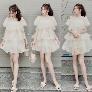 ĐẦM BABYDOLL PHỐI TẦNG (KÈM VIDEO HÌNH THẬT)