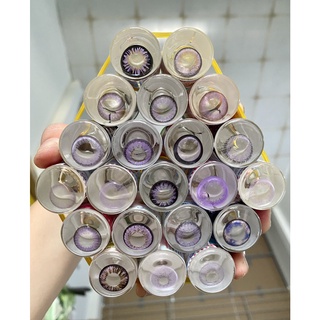  HCM có sẵn kính áp tròng màu Lens tím nhiều mẫu inbox chọn mẫu