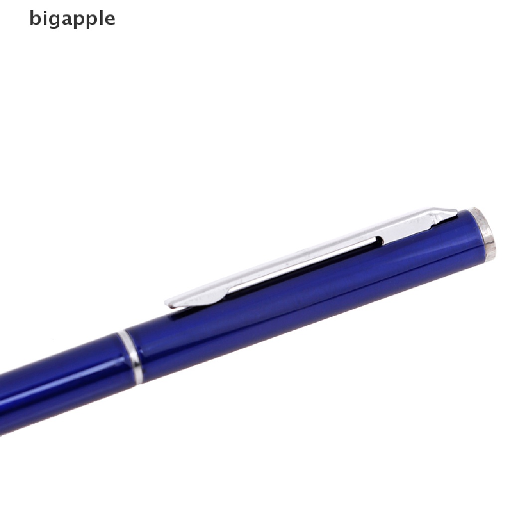 bigapple Luxury Metal Ballpoint Pen 1mm Black Ink Gel Pen Office Writing Stationery Gift RDG