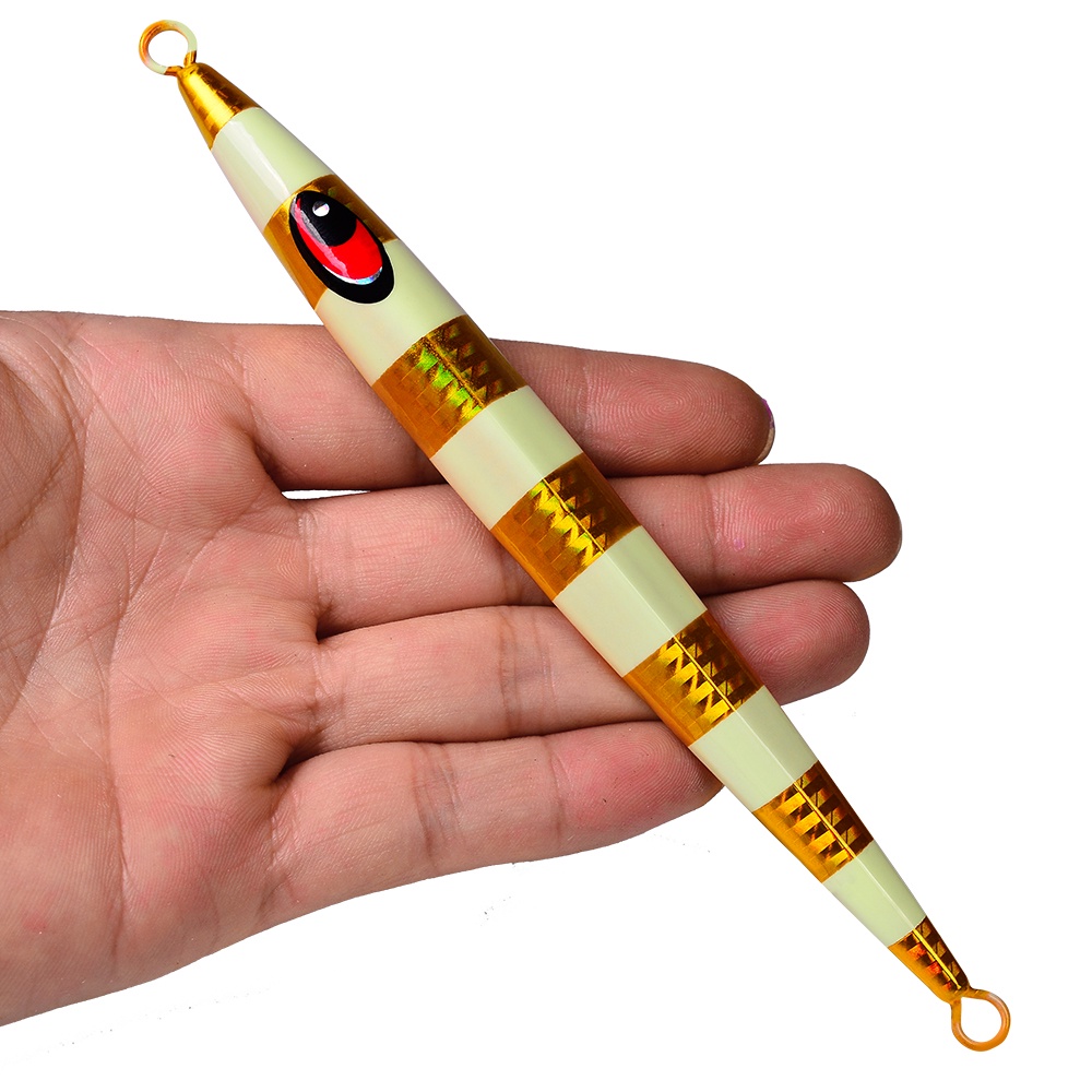 1 Mồi Giả Câu Cá Phát Sáng Bằng Kim Loại 150-250g