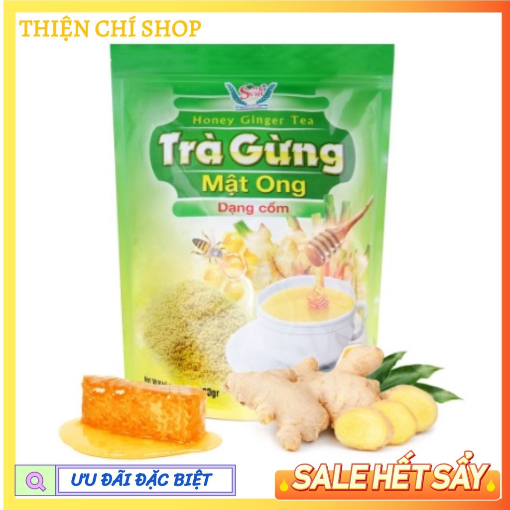 Trà gừng mật ong dạng cốm Sing Việt 400G