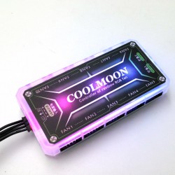 HUB + REMOTE COOLMOON RGB Đồng Bộ