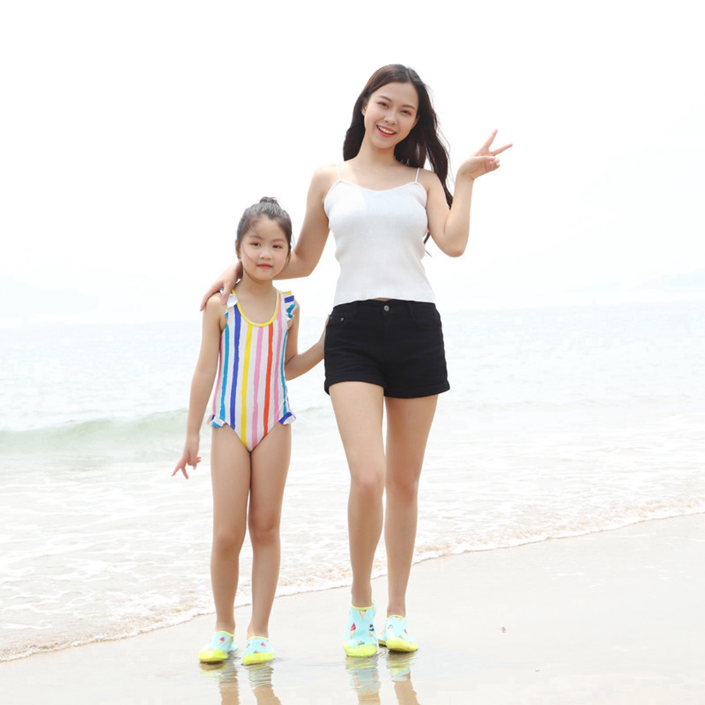 3-16 Years Summer Beach Kids Barefoot Shoes Girls Wading Shoes Diving Swimming Boys River Shoe