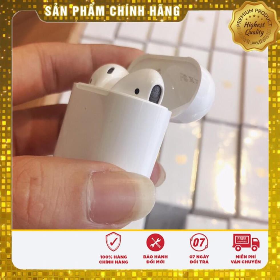 Tai nghe không dây Airpods 2 bản 1-1 TWS, tai nghe Airpods 2 định vị, đổi tên, cảm biến, bảo hành 6 tháng, TG Shop