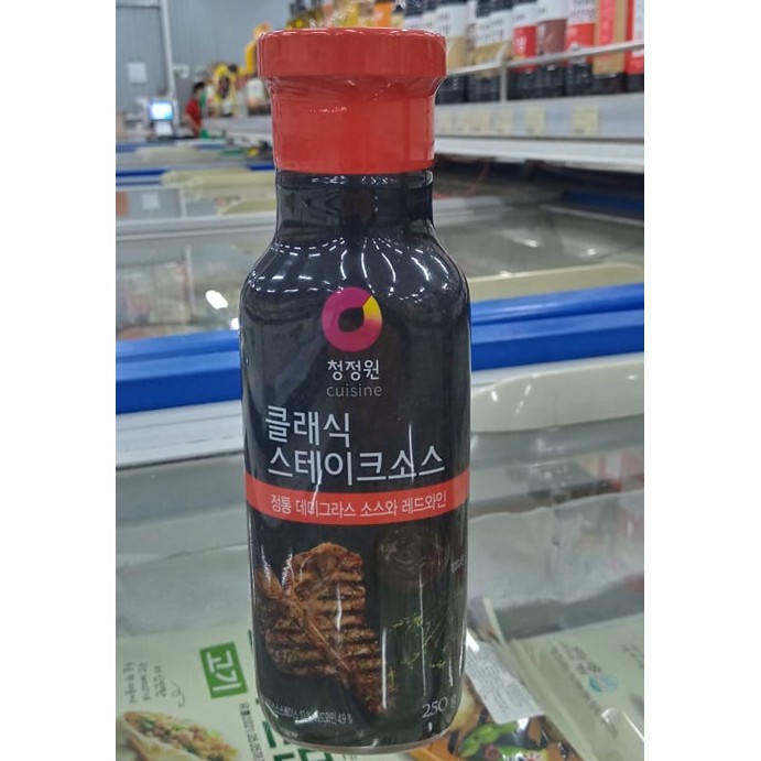 Sốt bít tết hàn quốc (vị bít tết bò cổ điển) 250g - 스테이크 소스