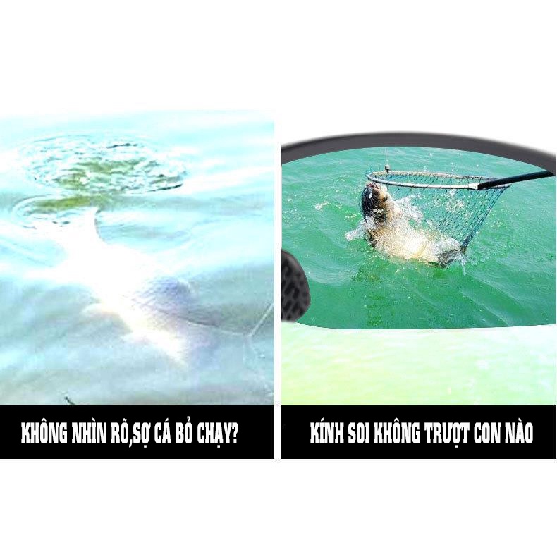 [KHM] Kính phân cực, kính râm hỗ trợ chống lóa, hạn chế tia UV, dùng đi câu cá cực tiện ích