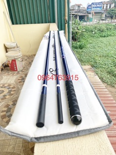 Cần ba khúc 4m2 Surf Ledear Gamakasu độ cứng bx