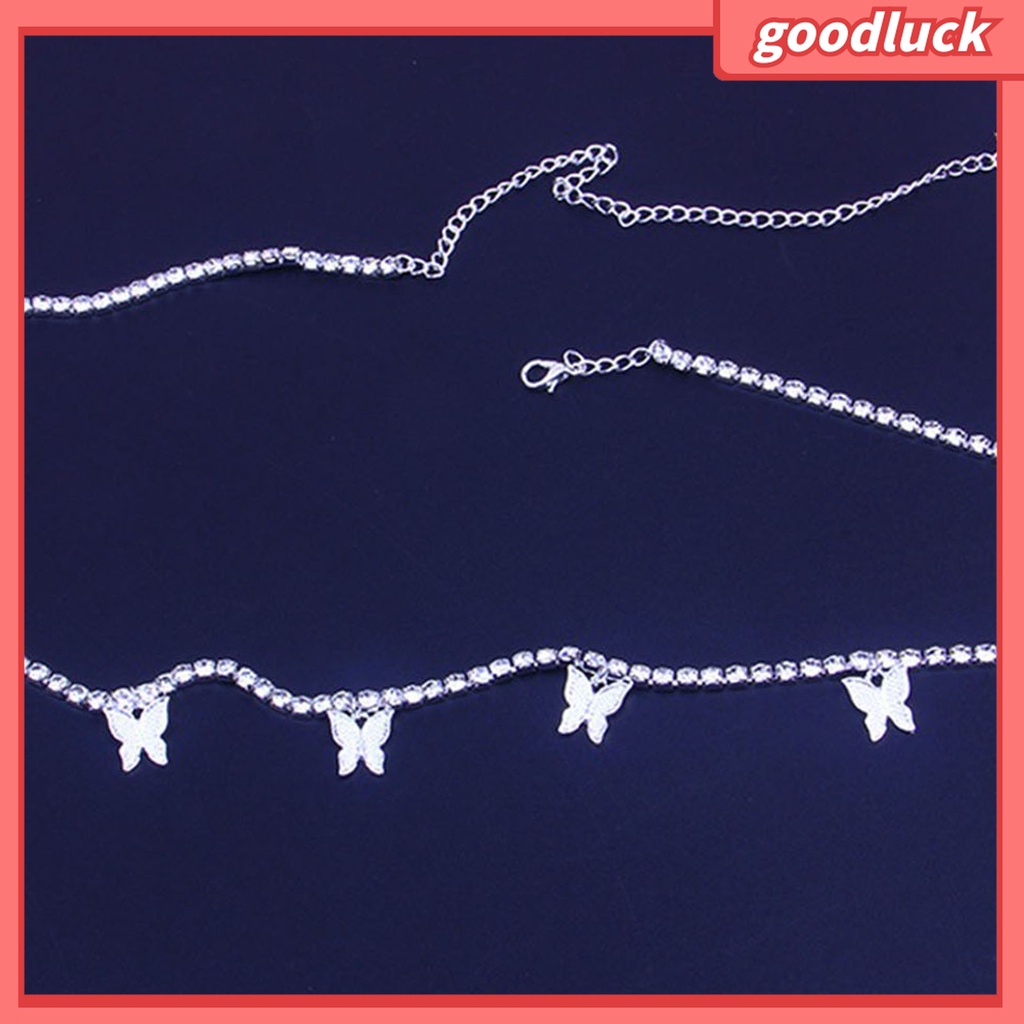 Goodluck| Dây Xích Đính Đá Trang Trí Quần Lưng Có Thể Điều Chỉnh