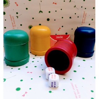 COMBO đồ lắc xí ngầu  + 5 viên xí ngầu