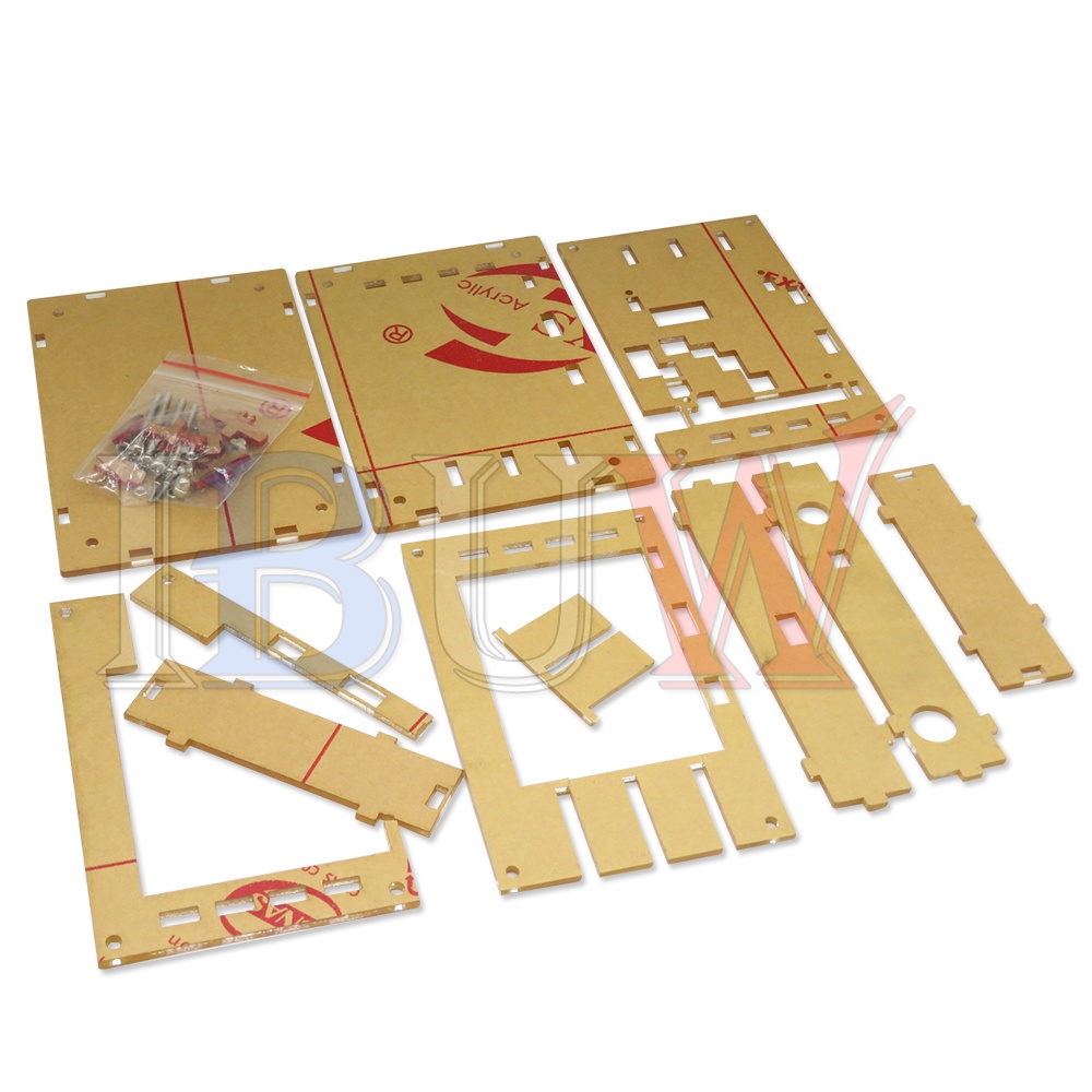 Hộp Vỏ Acrylic Trong Suốt Chẩn Đoán Dao Động Kỹ Thuật Số DSO138 2.4&quot; TFT