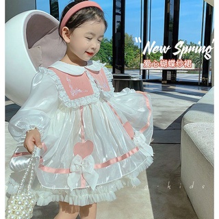 [Cute Lolita] children’s clothing girls’ 2022 New Lolita princess dress female baby dress trendy