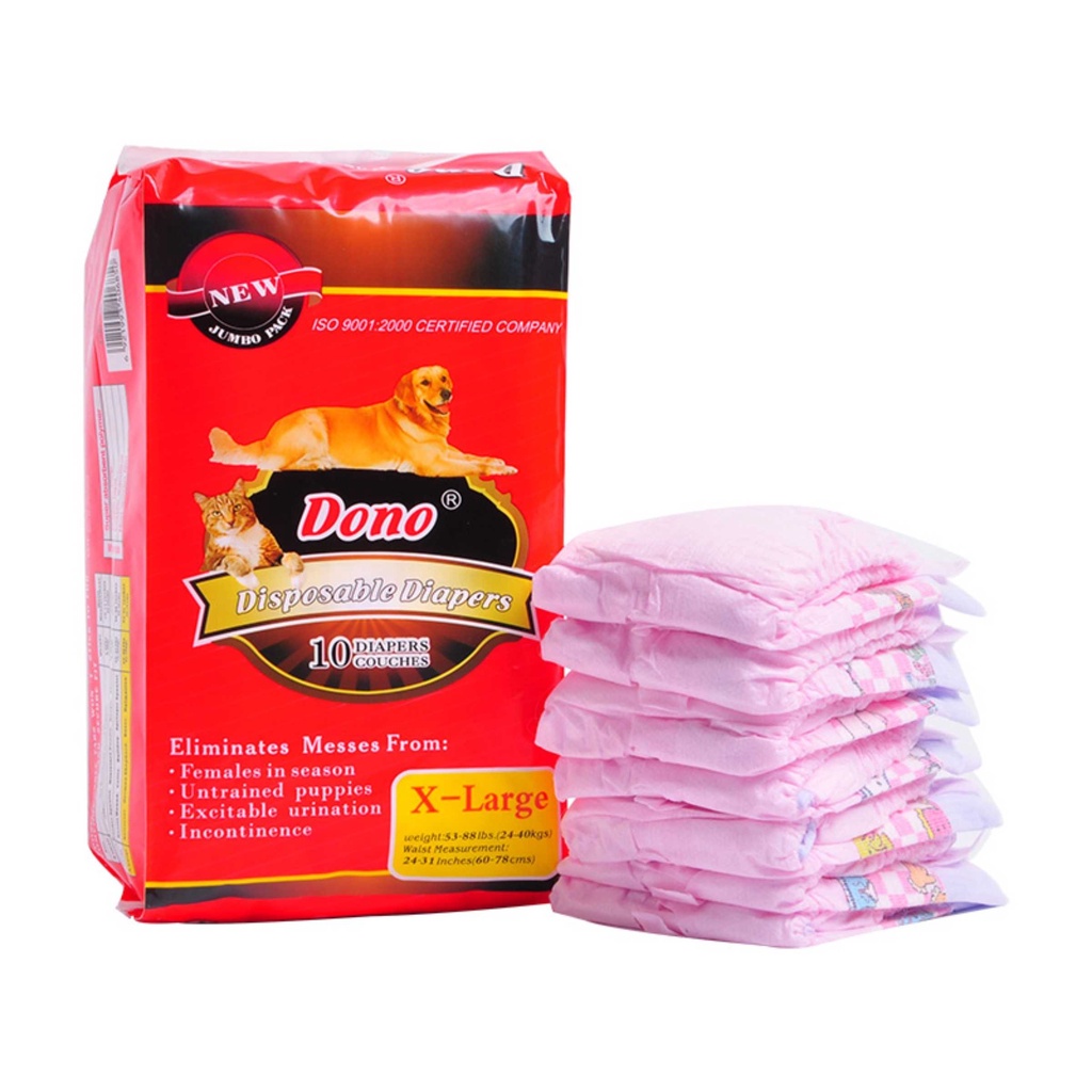 Bỉm / TÃ CÁI DONO, ĐỰC DONO  Bỉm Dành Riêng Cho Chó Đực,Cái Hàng Nhập Khẩu Chất Lượng Cao