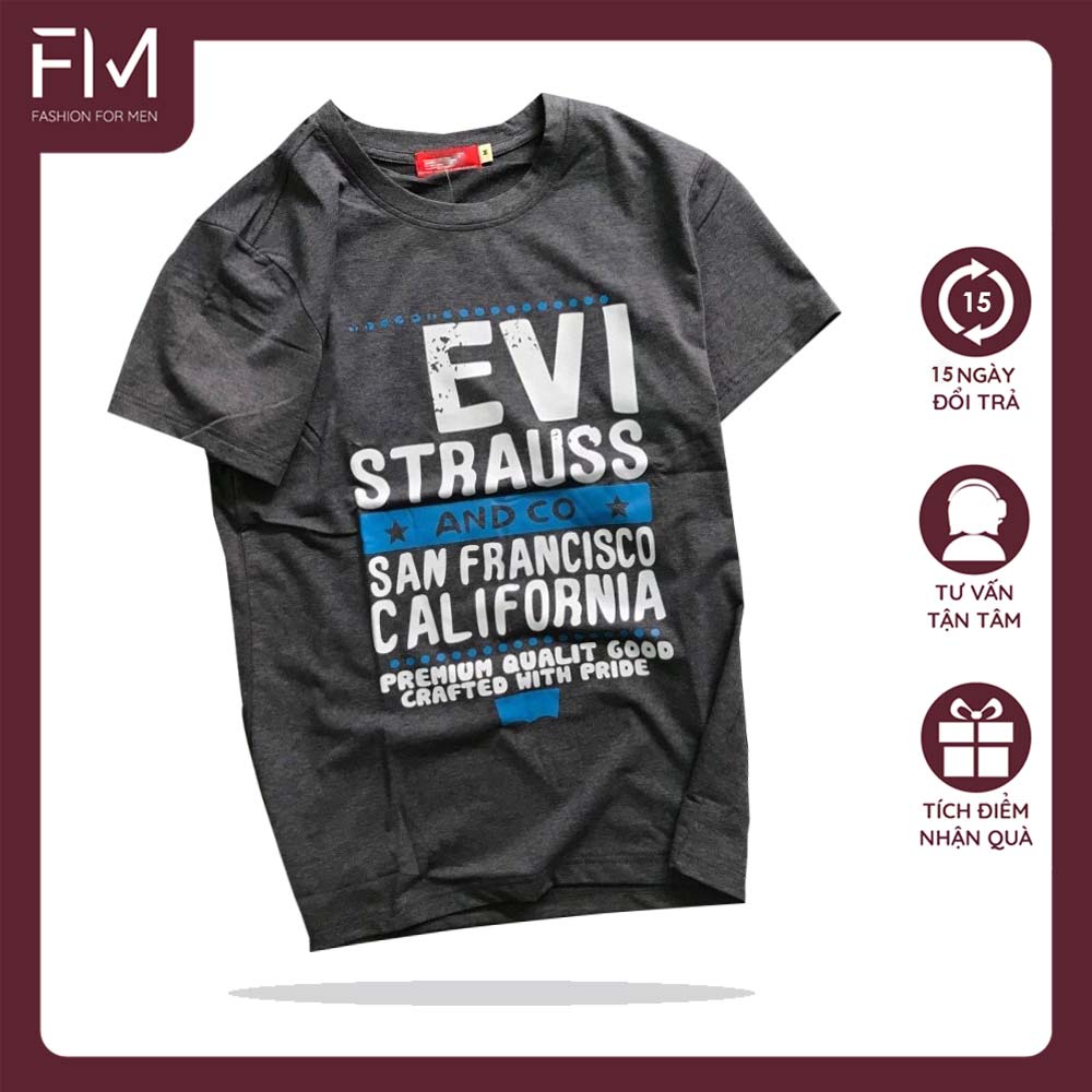 Áo thun nam cổ tròn tay ngắn, chất thun cao cấp, trẻ trung, năng động – FORMEN SHOP – FMPS005 | BigBuy360 - bigbuy360.vn