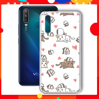 [FREESHIP ĐƠN 50K] Ốp lưng Vivo U10 in hình gấu trúc chibi cute - 01258 Silicone Dẻo