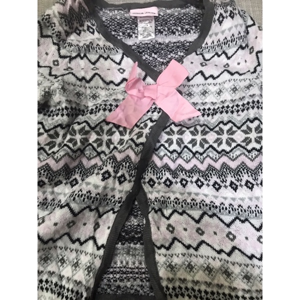 Áo khoác len xuất size 5 cho bé gái