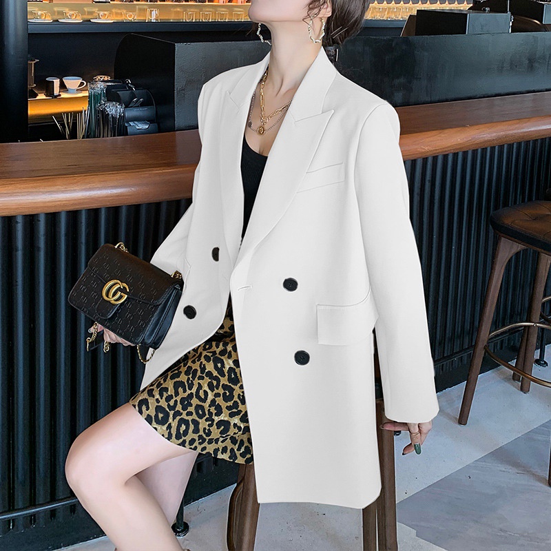 Áo Khoác Blazer Dáng Rộng Hàng Thiết Kế Thương Hiệu Quynh Design