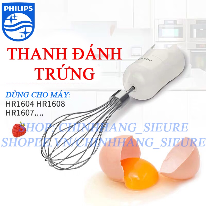 [Phụ Kiện] THANH ĐÁNH TRỨNG - Máy xay cầm tay Philips HR1607 HR1604 HR1600 550W chính hãng