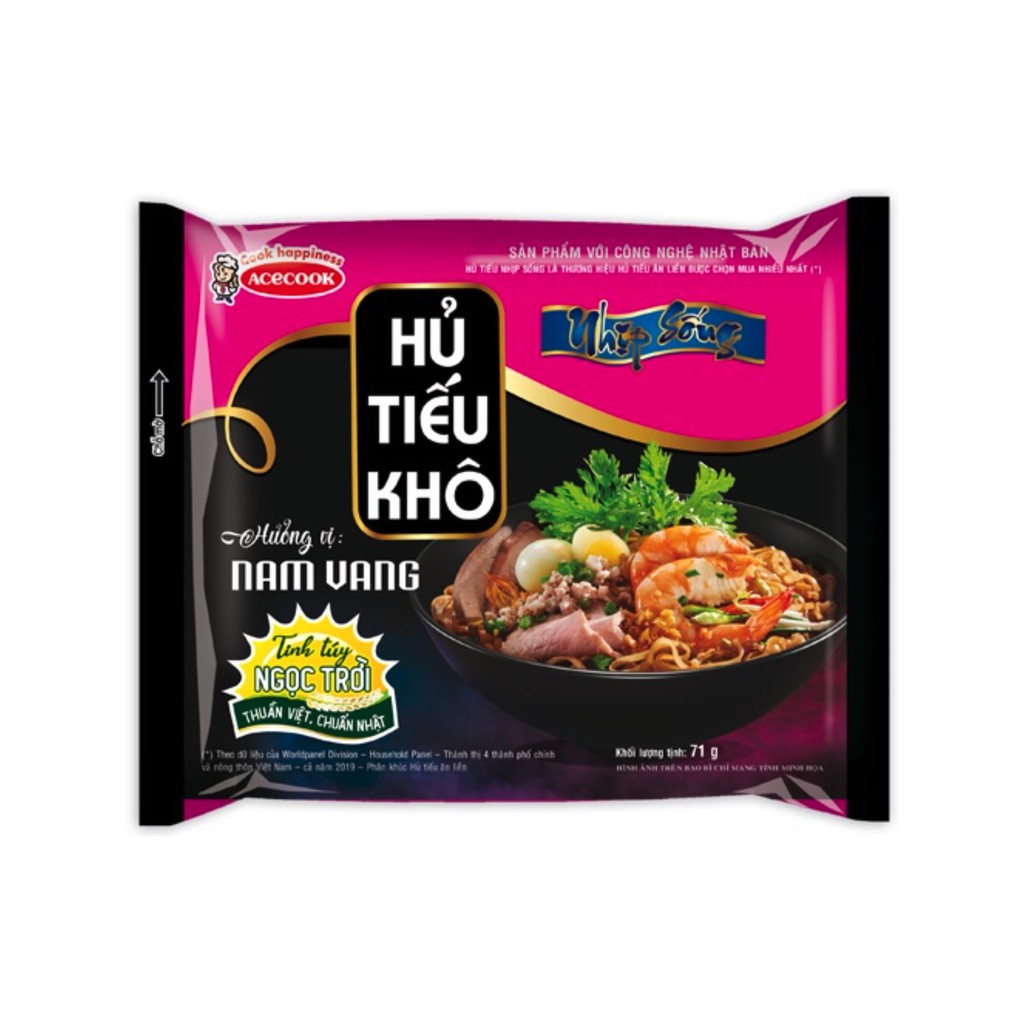 Hủ tiếu khô nam vang Nhịp Sống gói 71g