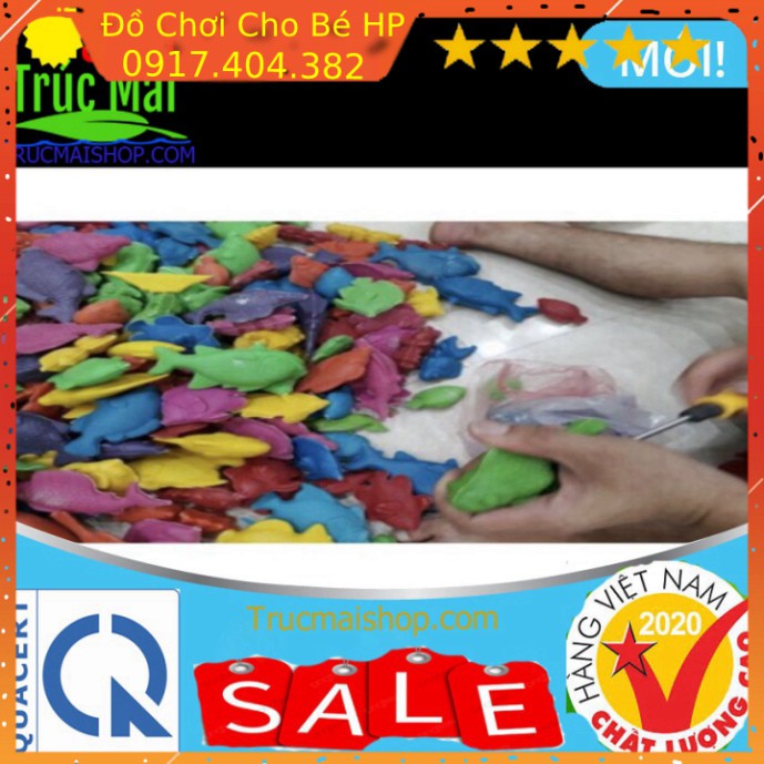 [SIÊU SALE] đồ chơi cho bé 1kg cá nhựa cân ✅ Hàng Việt Nam ✅  Đồ Chơi Trẻ Em HP