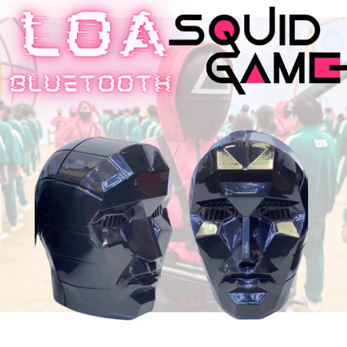 Loa Bluetooth SQUID GAME BIG BOSS siêu hót, loa siêu dễ thương siêu ngầu cầm tay nhỏ gọn, tiện lợi sử dụng